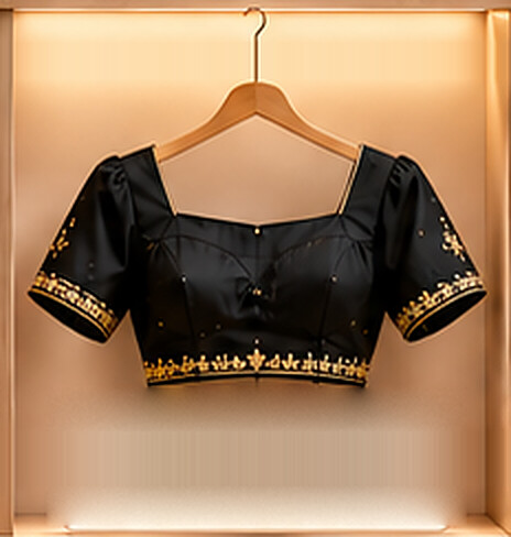Boat Neck Blouses on a hanger