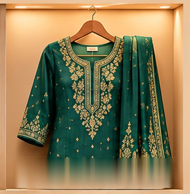 Casual Chudidars on a hanger