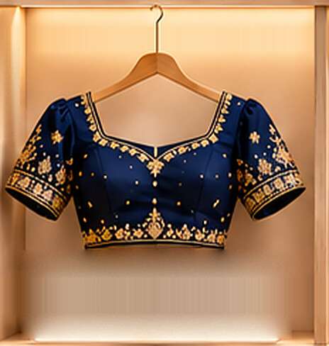 Readymade Blouses on a hanger