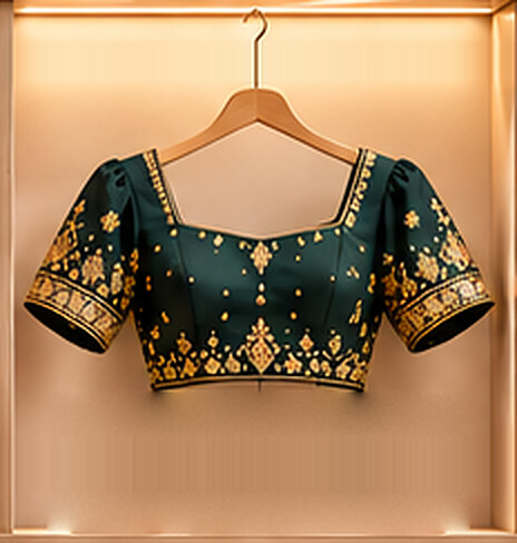 Silk Blouses on a hanger